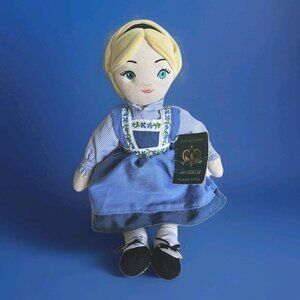 Disney Frozen the Musical On Broadway Edition Elsa Doll Plush Fabric Ragdoll 16"
